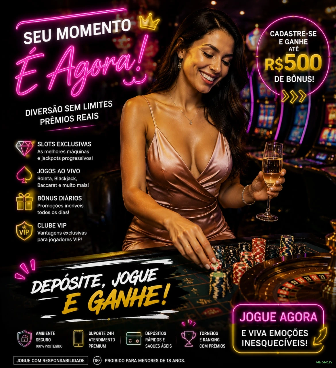 wwowin - O melhor cassino online para brasileiros está pronto para você!
